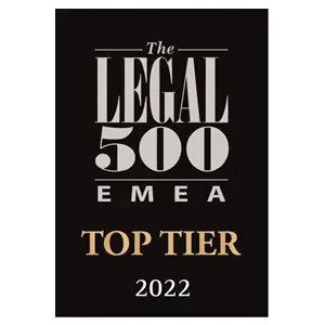 L500 Emea 2022 Top Tier Firm