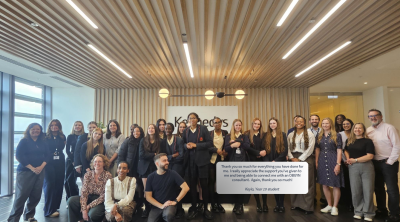 Group photo of Kennedys colleagues