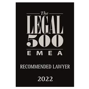 L500 Emea 2022 Recommended Lawyer