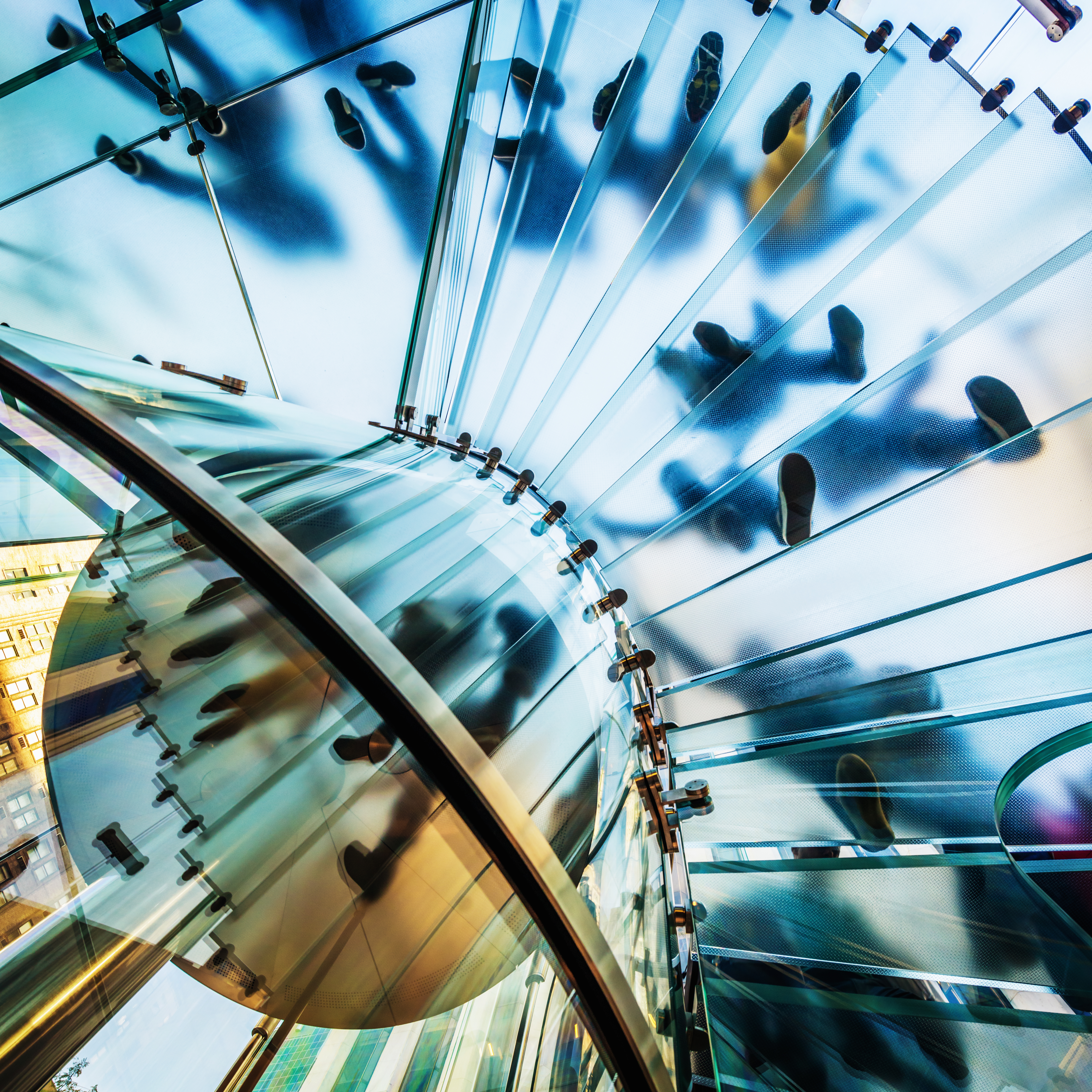 Silhouettes On Staircase 2 (1)