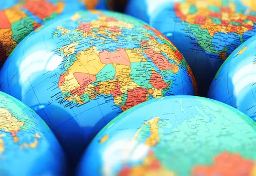 Toy Metal Globes 2 Toy Metal Globes 2