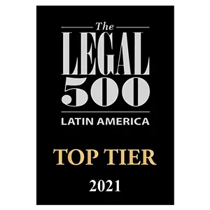 Legal 500 Latam 2021 Top Tier Firm