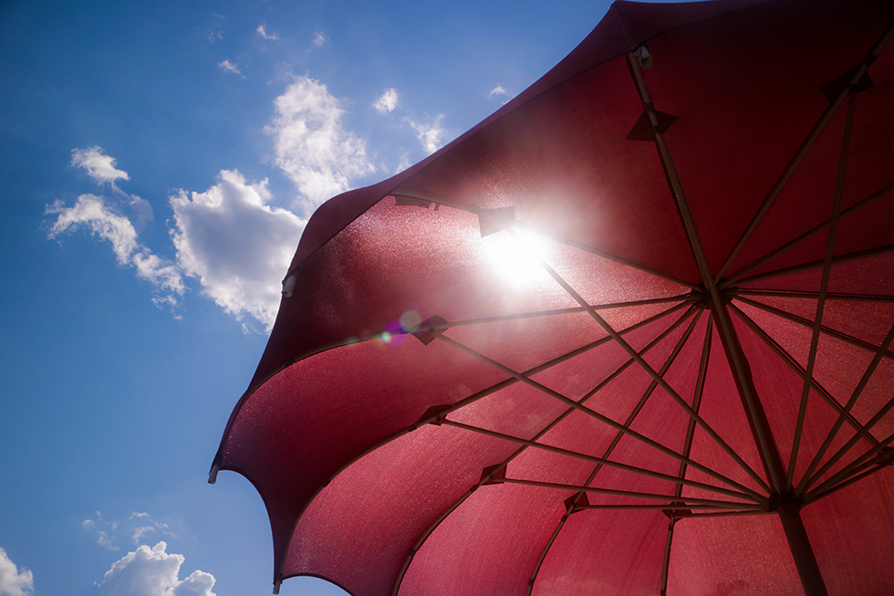 Umbrella In Sun