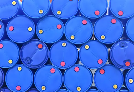 Blue Storage Cans Blue Storage Cans