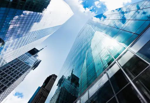 US New York Wall Street Skyscrapers US New York Wall Street Skyscrapers