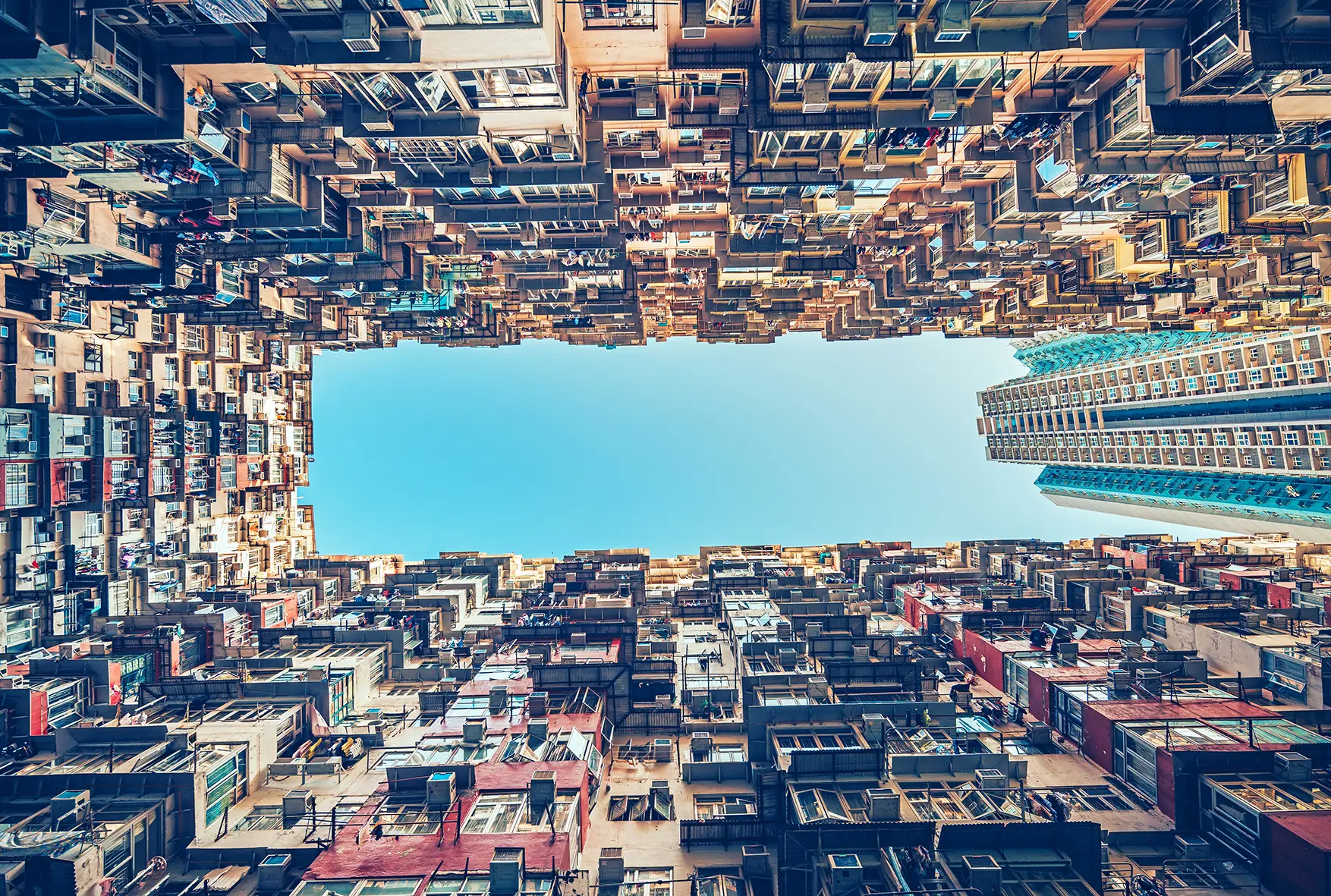 Hong Kong_Apartment Block