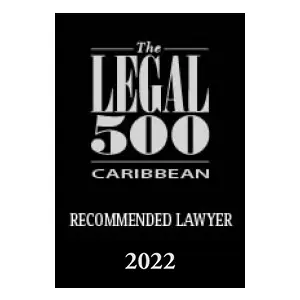 The Legal 500 Caribbean 2022 Recommended Lawyer