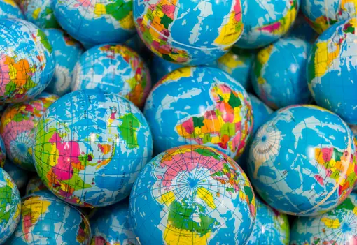 Toy Metal Globes Toy Metal Globes